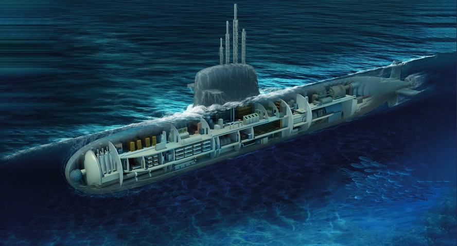 Submarino nuclear da Marinha Brasileira