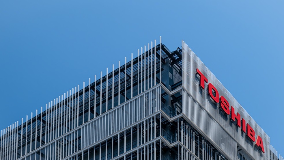 Instalações da Toshiba no Japão  — Foto: Divulgaço