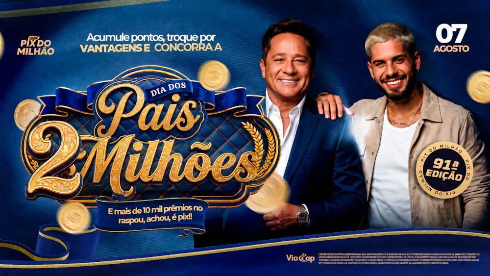 Com mais de R$ 100 milhões distribuídos, maior clube de benefícios do país leva ação de R$ 2 milhões ao Dia dos Pais - QTU Questões do Universo