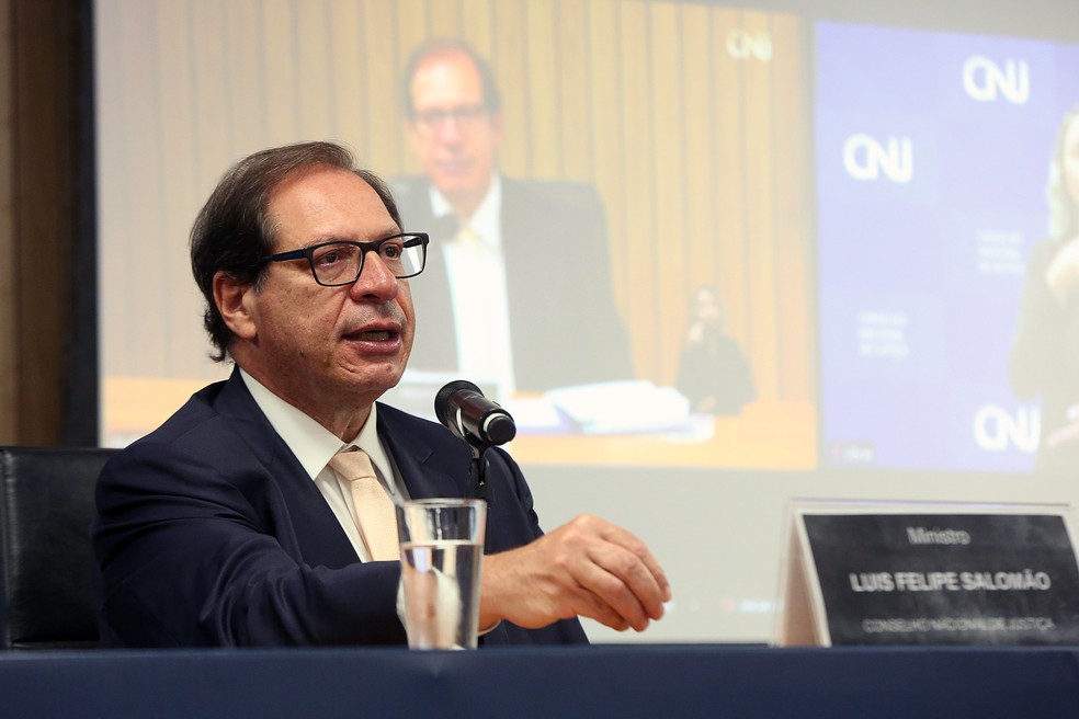 Ministro Luis Felipe Salomão, corregedor nacional de Justiça — Foto: Luiz Silveira/Agência CNJ