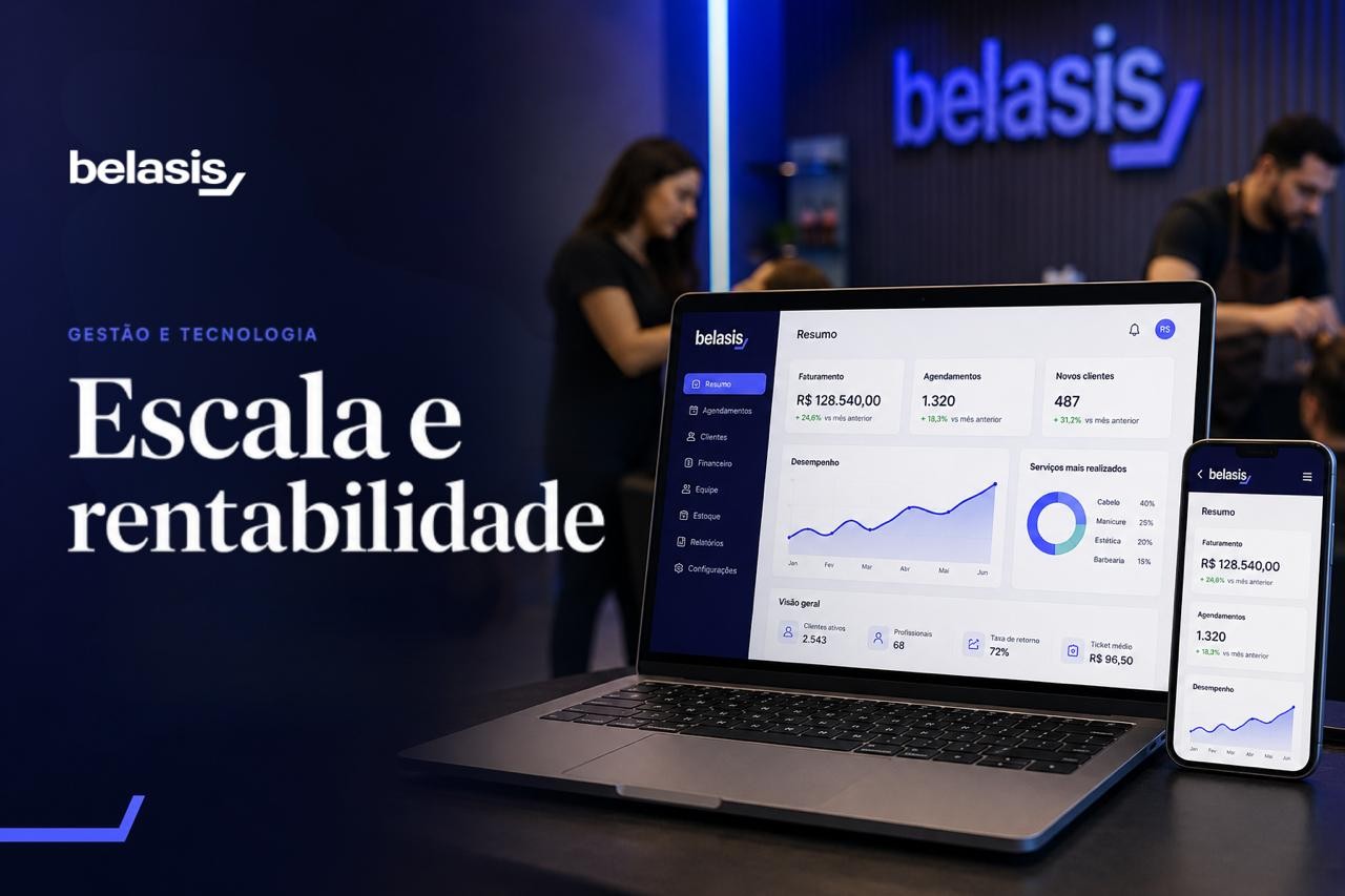 Escala e rentabilidade: o avanço da Belasis na liderança das plataformas SaaS para o setor de serviços