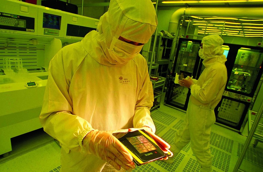 Produção de chips no Japão