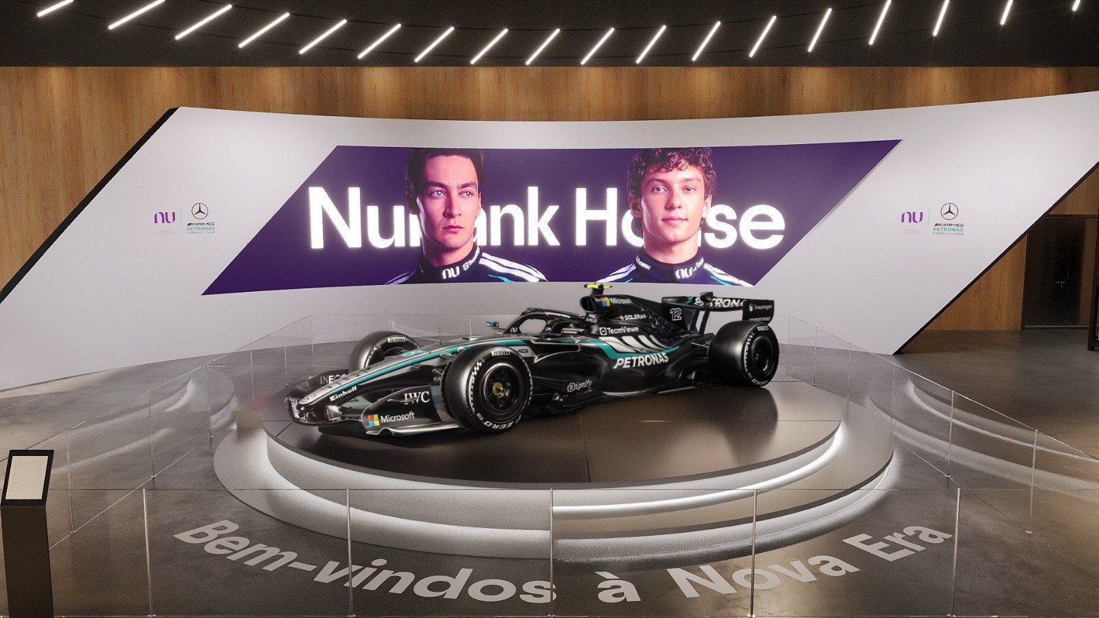 Nubank investe em experiência de F1 no estádio do Palmeiras e projeta 20 mil visitantes - Foto