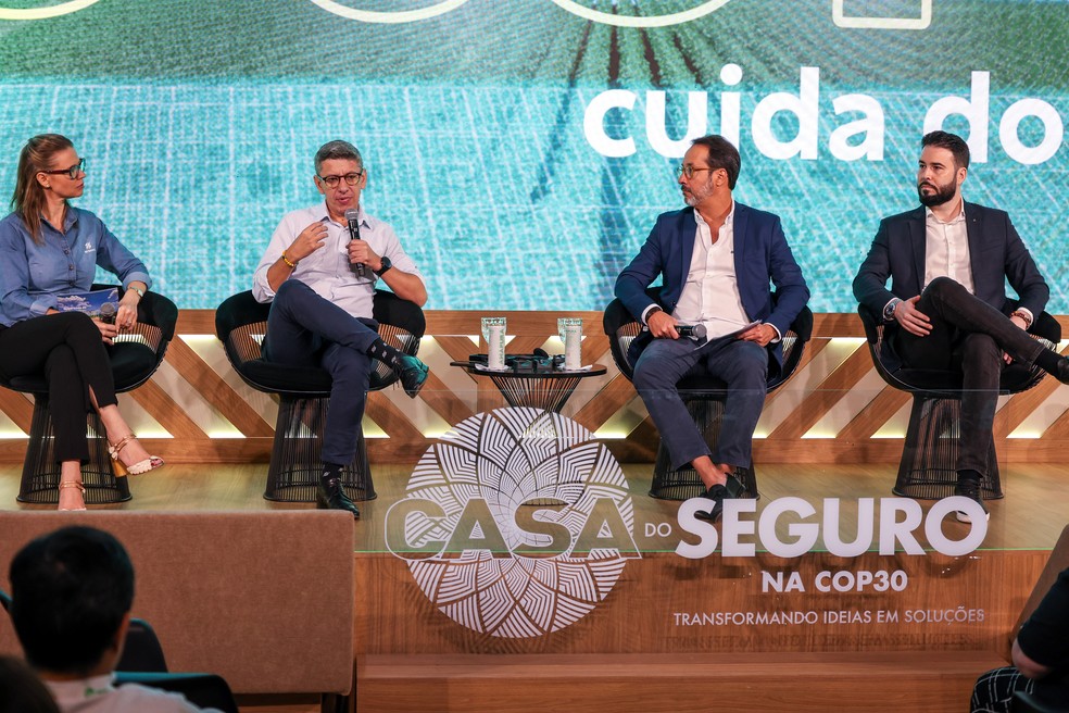 Casa do Seguro na COP30 — Foto: Bruno Carachesti