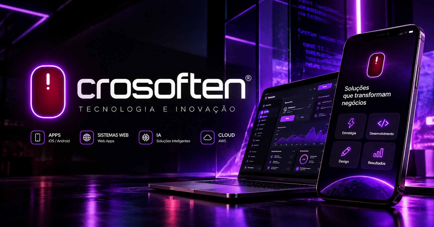 95% dos projetos de IA generativa não geram retorno, mas a Crosoften traz resultados reais com metodologia - Foto