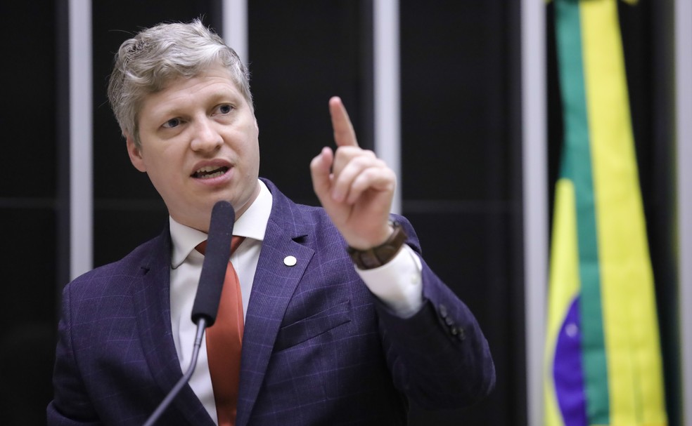 Deputado Marcel van Hattem (Novo-RS) — Foto: Mário Agra/Câmara dos Deputados
