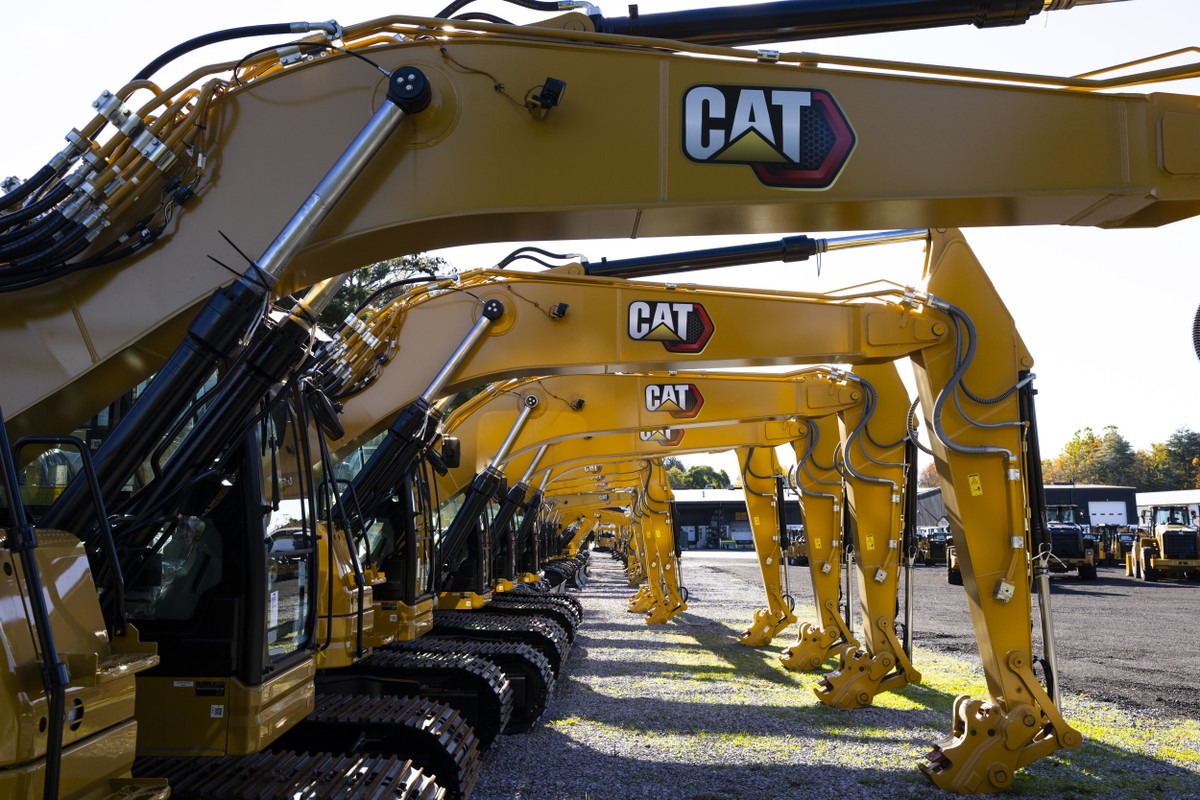 Caterpillar tem lucro recorde no 2º trimestre com aumento da demanda