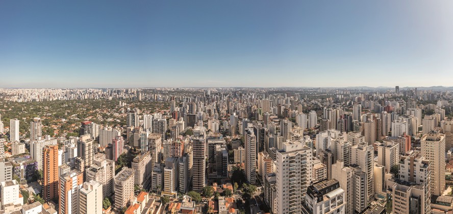 Vista area da Zona Oeste da capital paulista, regio que concentra bairros com o maior ndice de crescimento em vendas no primeiro semestre deste ano, considerando imveis com o metro quadrado a partir de R$ 10 mil