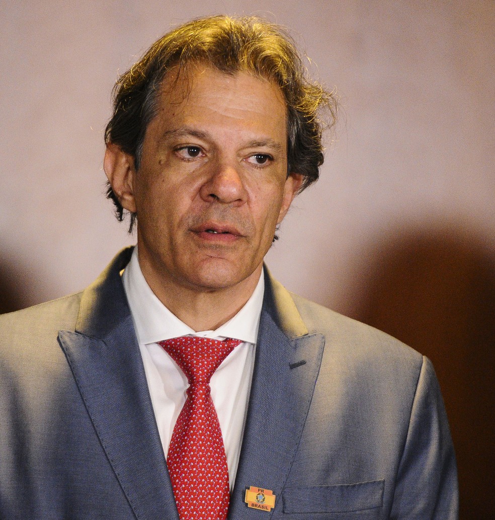 Fernando Haddad: avaliação do governo é que enchentes do Rio Grande do Sul não afetarão o crescimento — Foto: Leo Pinheiro/Valor