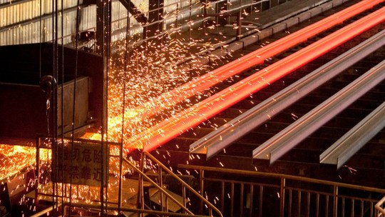 Indústria chinesa de aço segue na trajetória de protagonista global