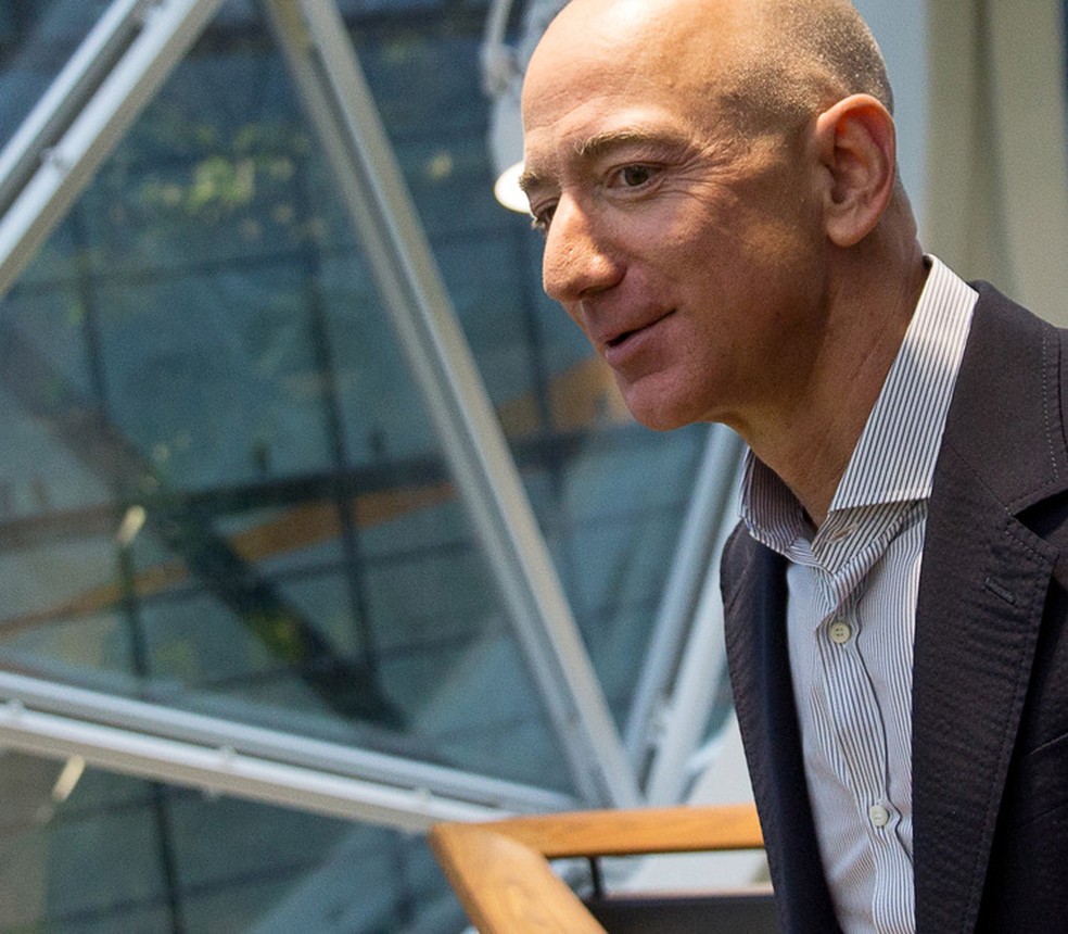 Jeff Bezos — Foto: Mike Kane/Bloomberg