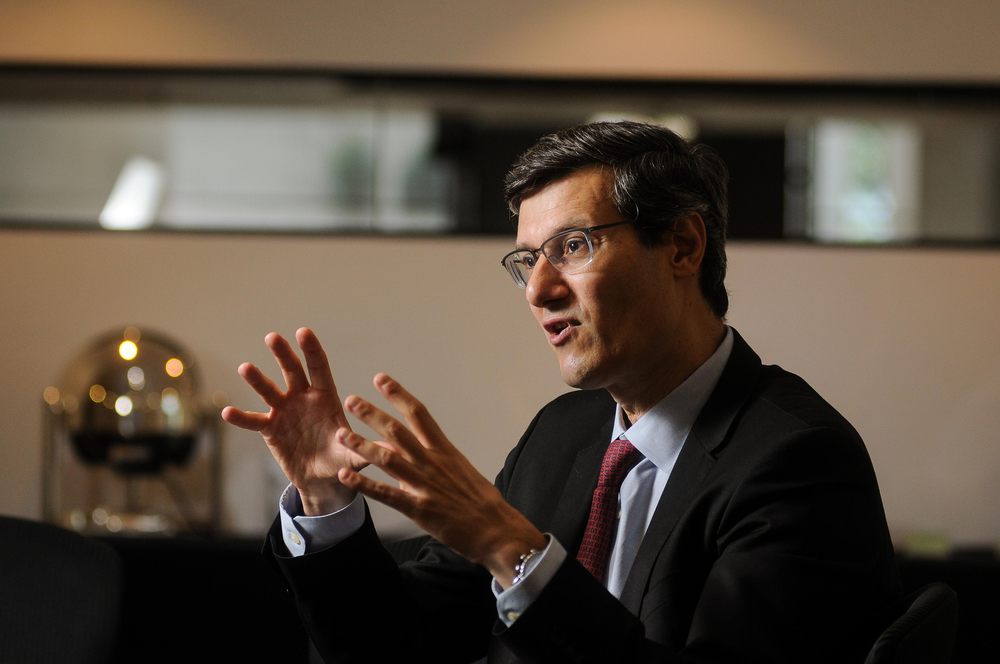 Alberto Ramos, do Goldman Sachs, avalia que alta das expectativas inflacionárias reflete aumento dos prêmios exigidos pelo mercado — Foto: Claudio Belli/Valor