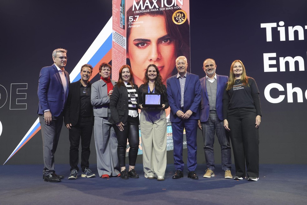 Maxton foi premiada na categoria Diversidade e Inclusão — Foto: Alex Silva