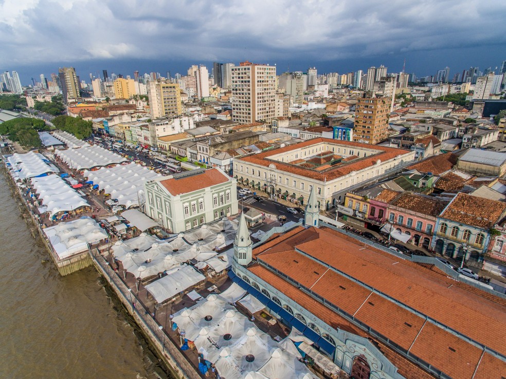 Vista da cidade de Belém, no Pará — Foto: Prefeitura Municipal de Belém