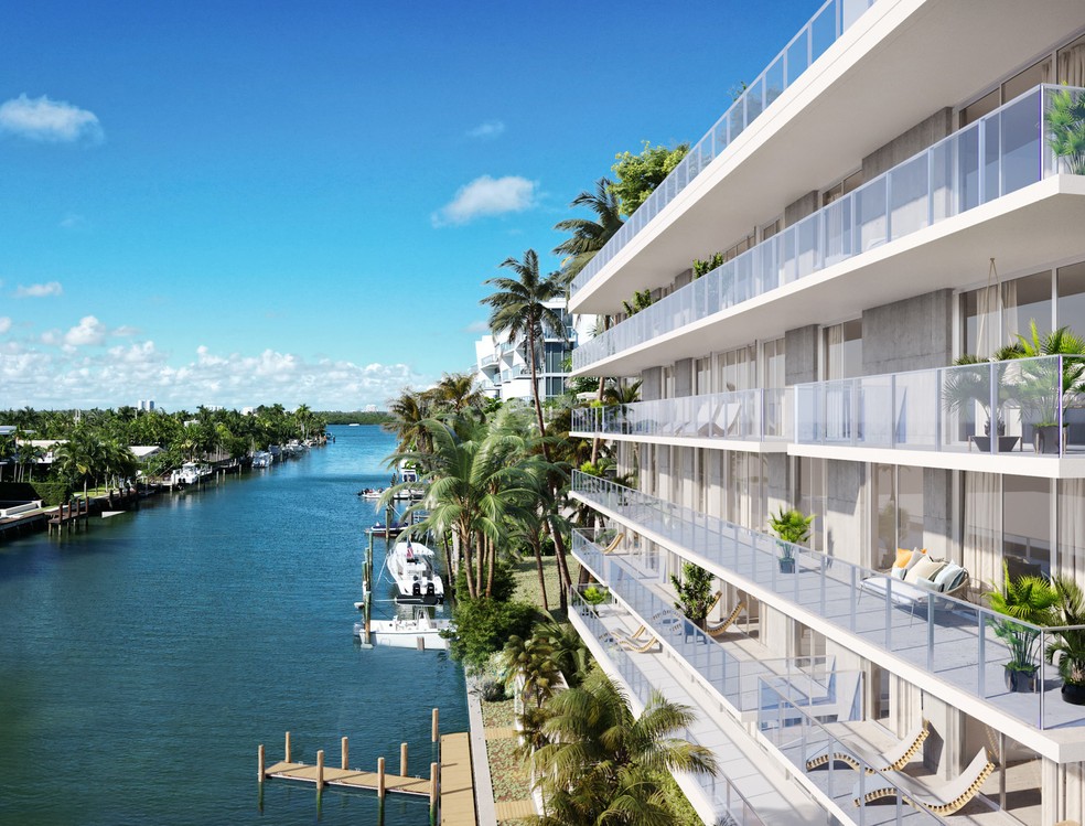 Em Miami, Artefacto assina projeto Origin Residences, nas Ilhas Bay Harbor — Foto: ARTEFACTO/DIVULGAÇÃO