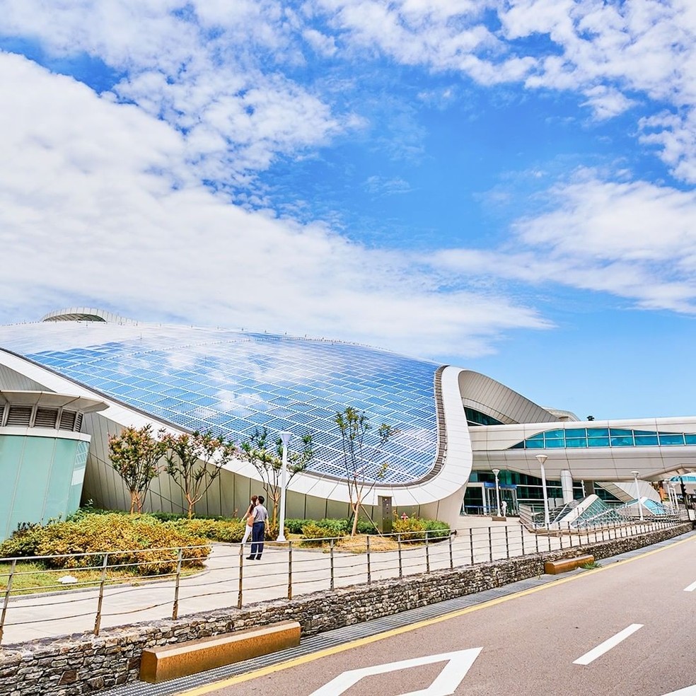 Aeroporto de Incheon em Seul — Foto: ReproduçãoInstagram