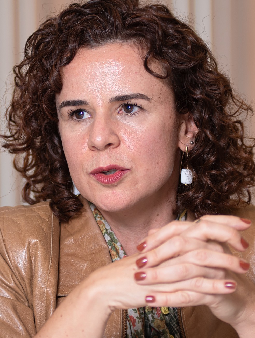 A secretária Elisa Leonel: “As estatais mais contribuem para gerar caixa do que despesas para a União” — Foto: Gesival Nogueira Kebec/Valor