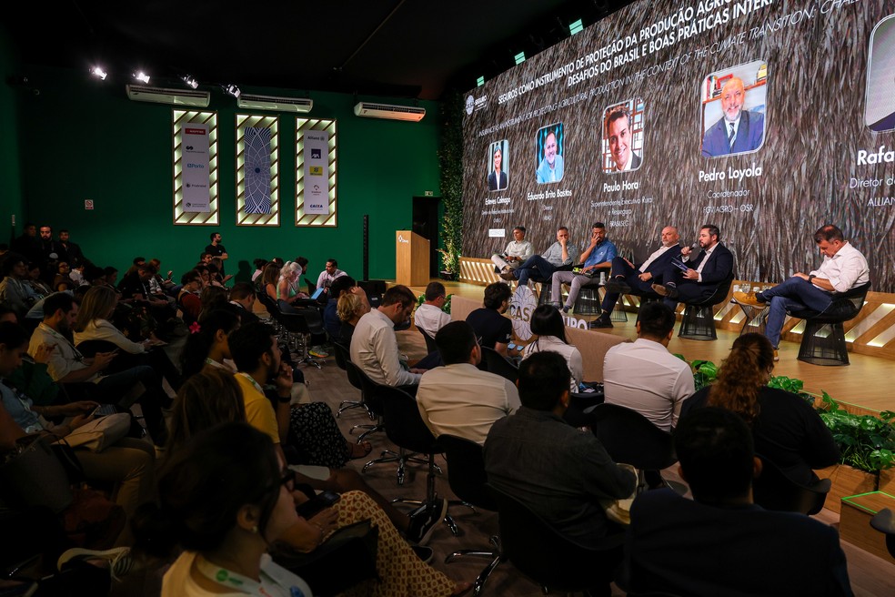 Casa do Seguro na COP30 — Foto: Bruno Carachesti