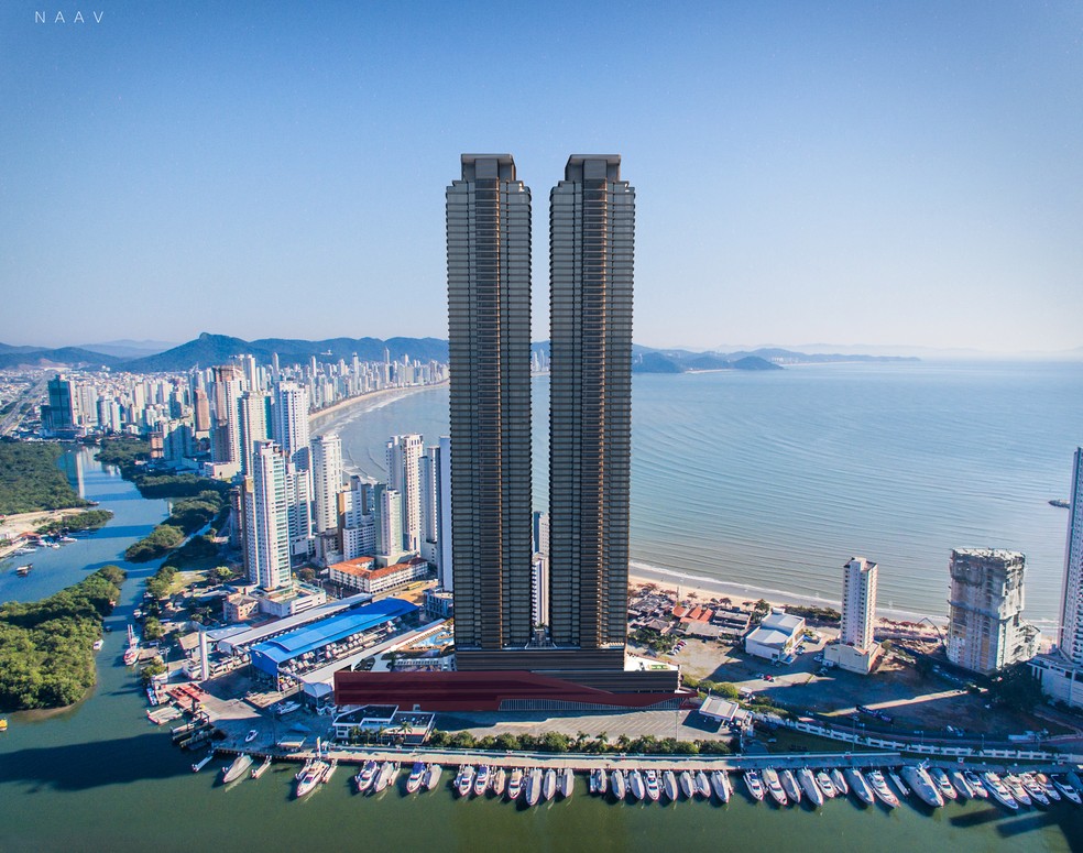 Yachthouse by Pininfarina em Balneário Camboriú (SC) — Foto: Pininfarina America/Divulgação