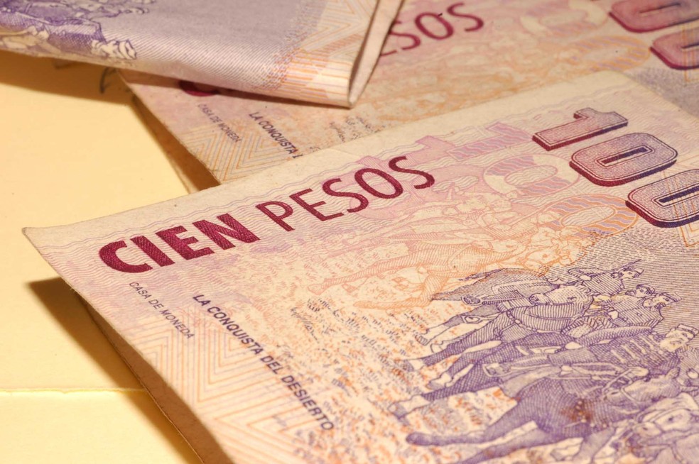 Peso argentino — Foto: Reprodução