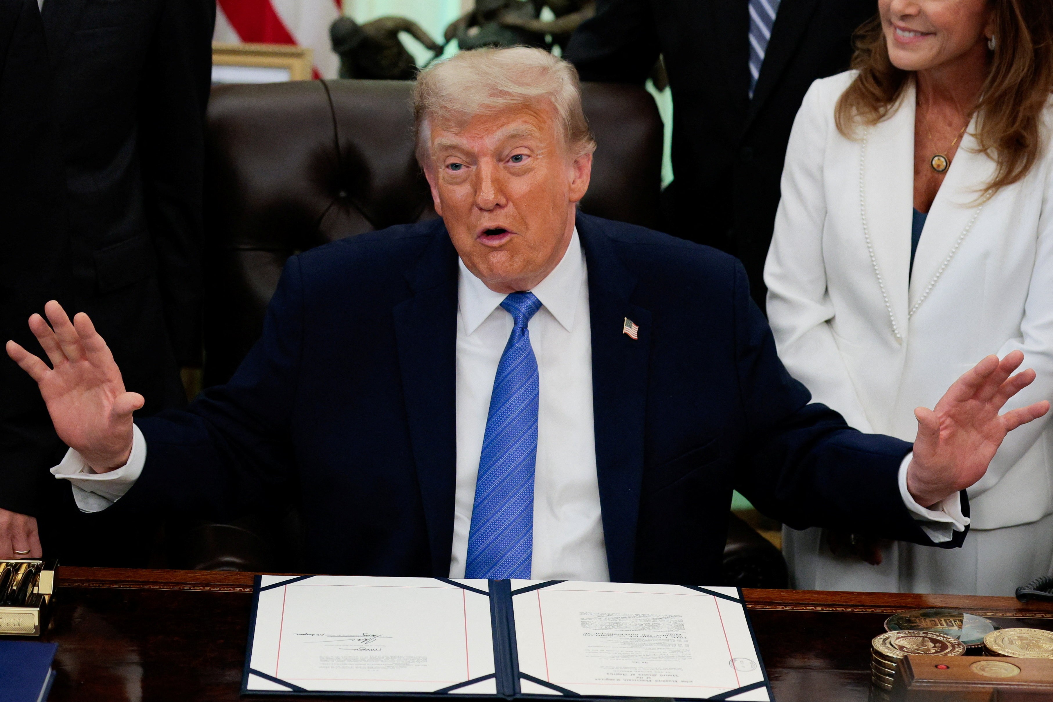 ‘Adoro a inflação’, diz Trump, enquanto  guerra com o Irã el