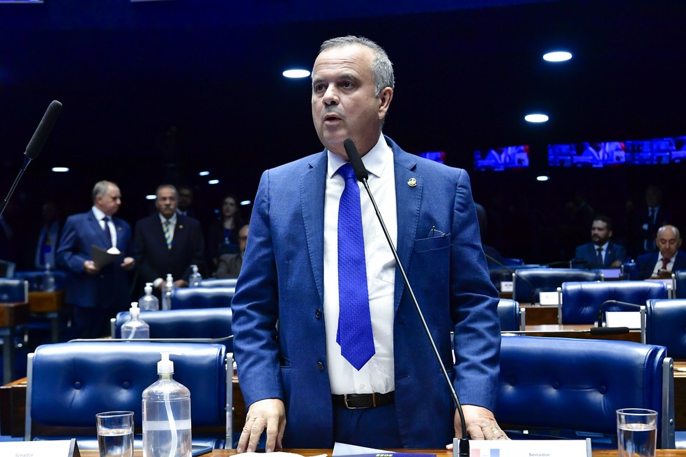 Rogério Marinho (PL-RN), líder da oposição no Senado — Foto: Waldemir Barreto/Agência Senado