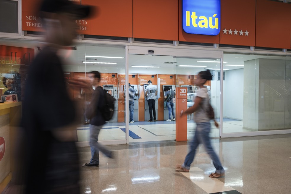 Itaú tem lucro recorrente de R$ 7,679 bilhões no 2º tri, alta de 4,3% no trimestre e 17,4% em 12 meses — Foto: Bloomberg