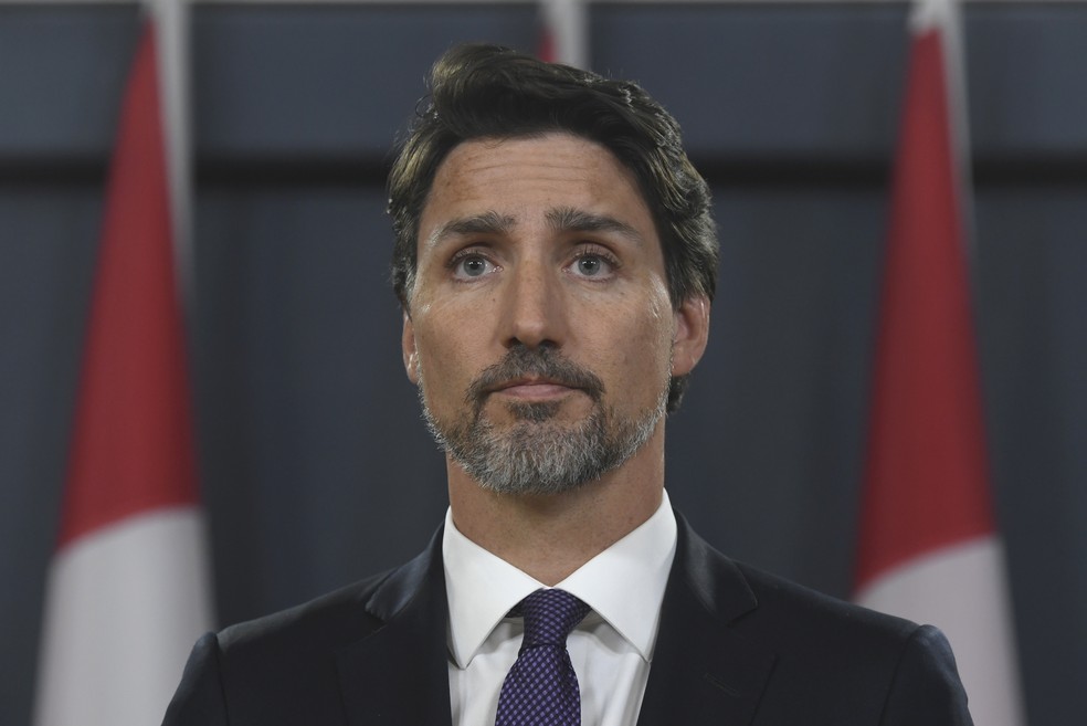Justin Trudeau é o primeiro-ministro do Canadá — Foto: Adrian Wyld/The Canadian Press via AP