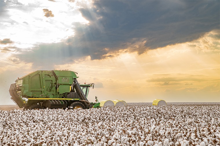 Prova de campo em fazendas de algodão mostra impacto da tecnologia do diesel Agritop na preservação de máquinas - Foto