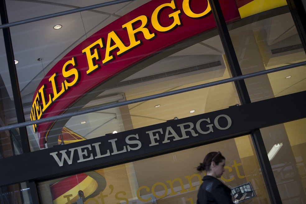 Wells Fargo: para analistas do banco, dados de emprego abrem porta para alta de juros do Fed em junho — Foto: Scott Eells/Bloomberg