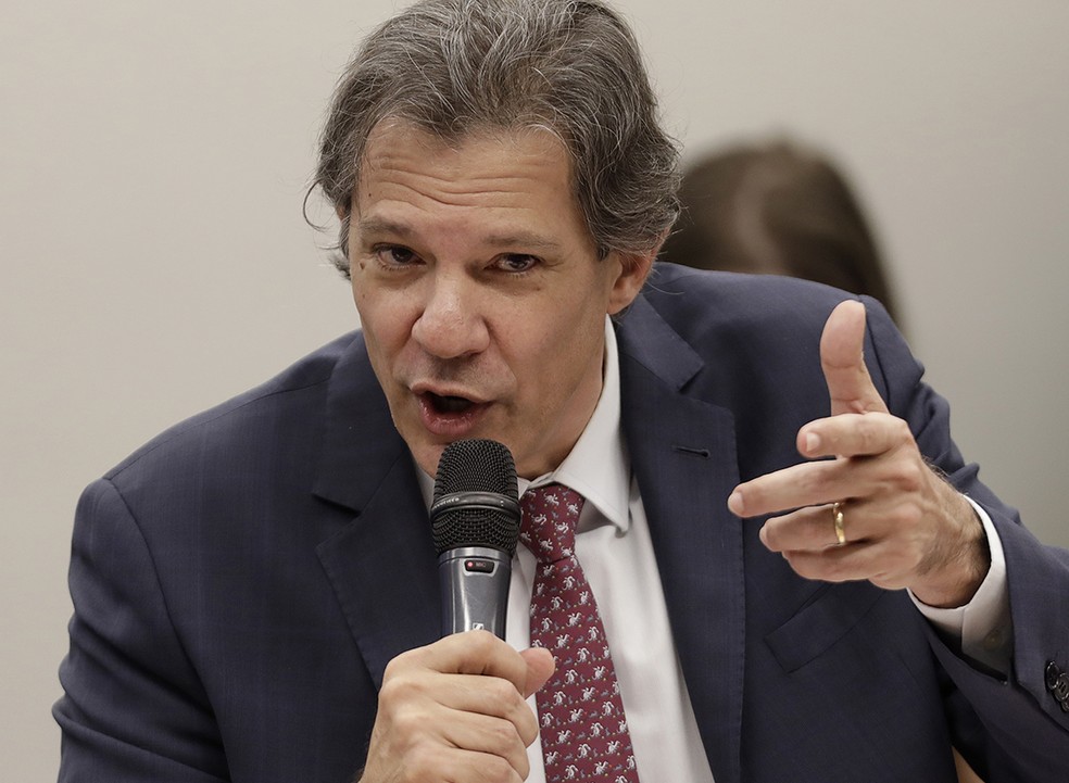 Fernando Haddad: ministro diz ter dormido menos desde tragédia no RS pensando no que vai acontecer com receitas — Foto: Cristiano Mariz/Agência O Globo