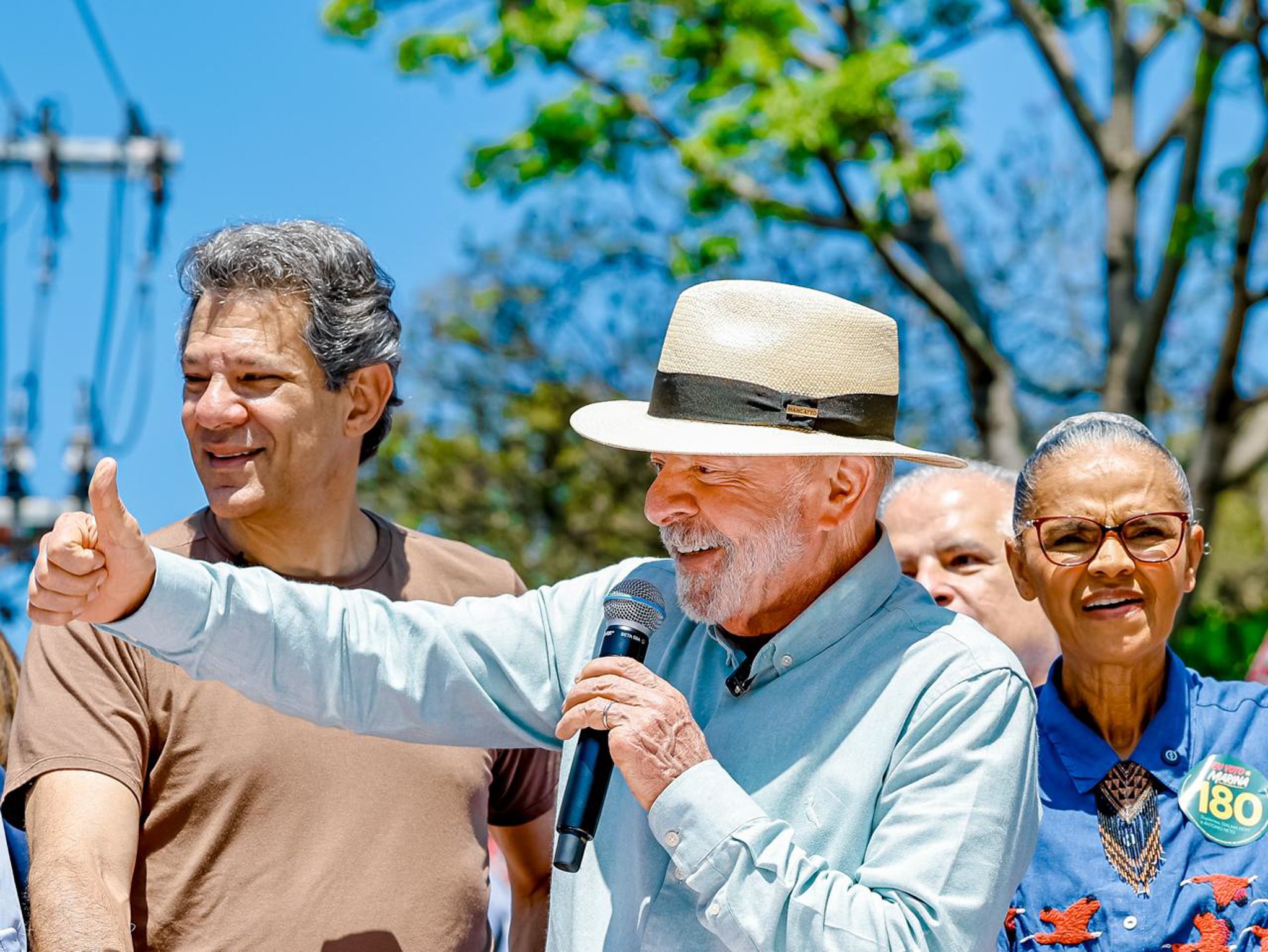 Lula conforta Haddad: 'Não desanime, sua hora vai chegar' - Foto
