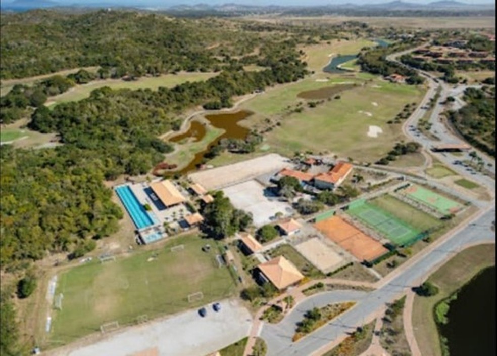 Vista Aérea do Clube Esportivo Aretê Búzios — Foto: Divulgação