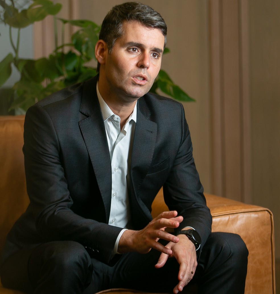 Garcia, do Safra: “O investidor olha uma taxa de 13% anuais em operação de 5 anos e pensa ‘nada mal, quero travar’” — Foto: Rogerio Vieira/Valor