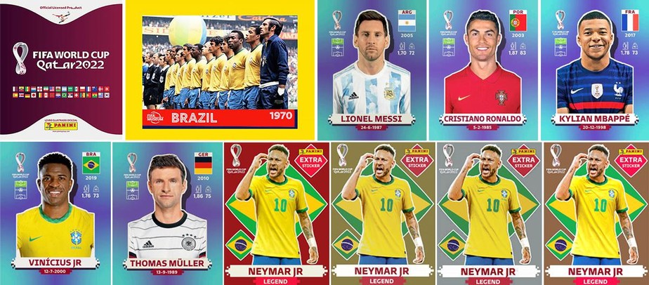 Álbum da Copa do Mundo 2022 chega às bancas! Veja convocados do