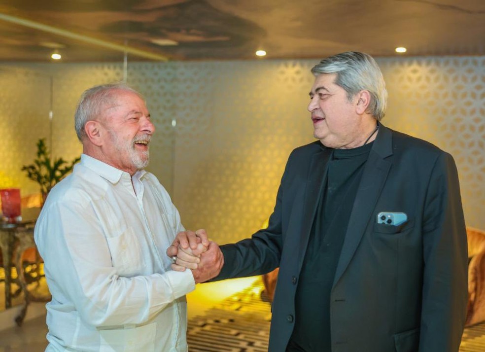 Após encontro com Bolsonaro, Datena conversa com Lula em São Paulo ...