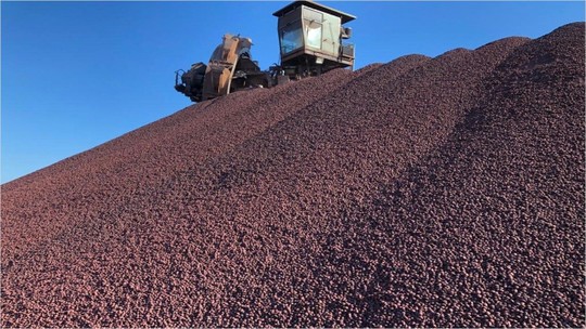 Produção de minério de ferro da Vale sobe 6% no 1º trimestre