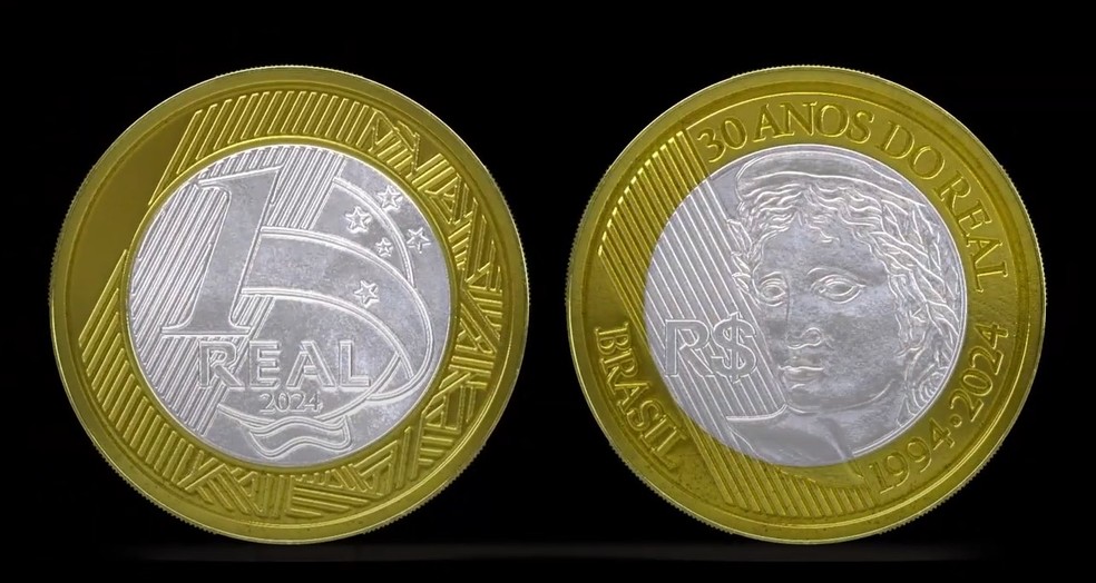 Quanto Vale Un 30 E Lode Moeda comemorativa de 30 anos do Real começa a circular nesta terça