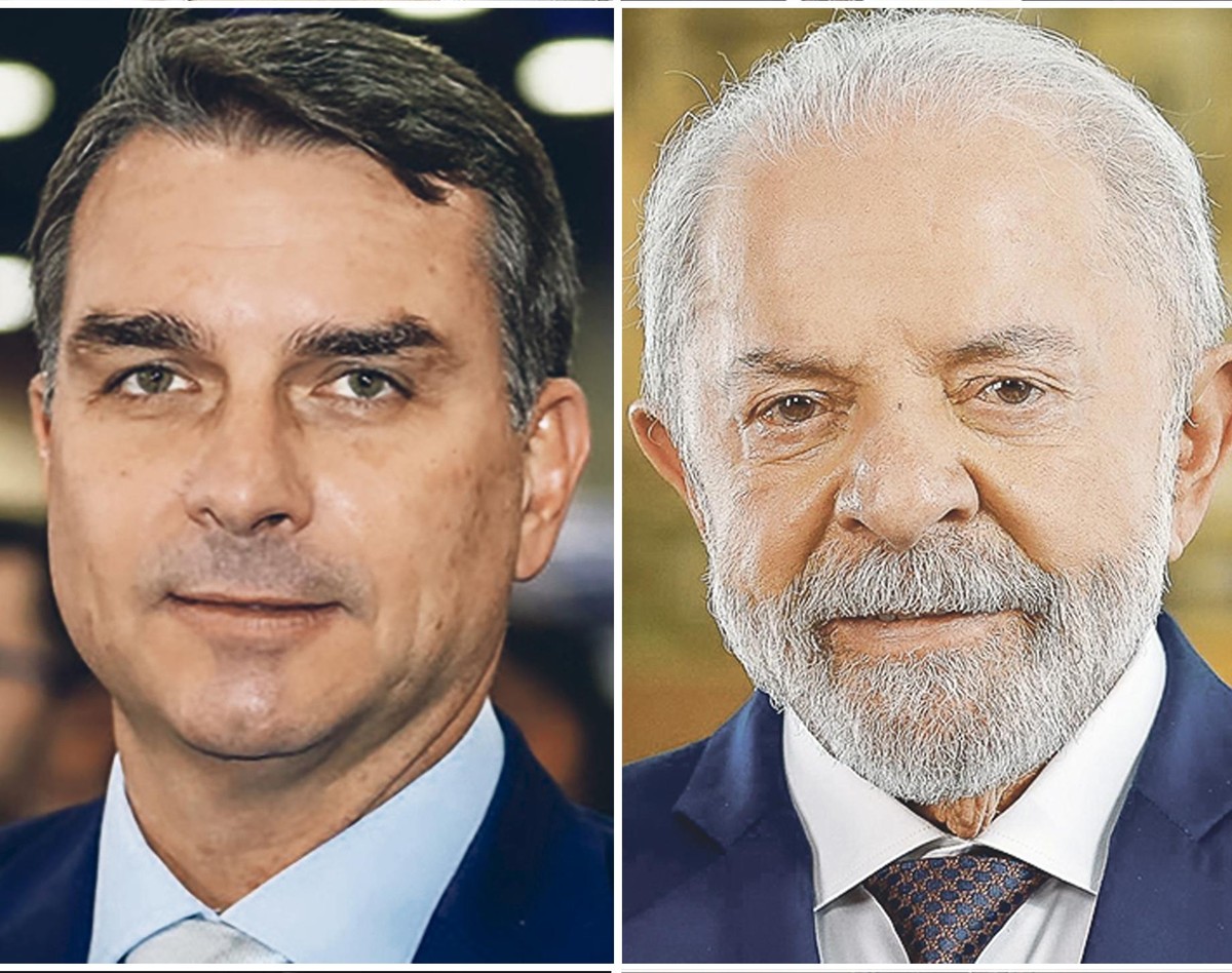 Flávio Bolsonaro lidera pesquisa de intenções de voto pela primeira vez na corrida presidencial