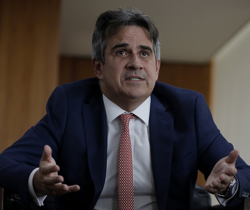 Ciro Nogueira: ministro confirmou que Bolsonaro orientou o governo a trabalhar pela desoneração apenas do óleo diesel — Foto: Cristiano Mariz/O Globo
