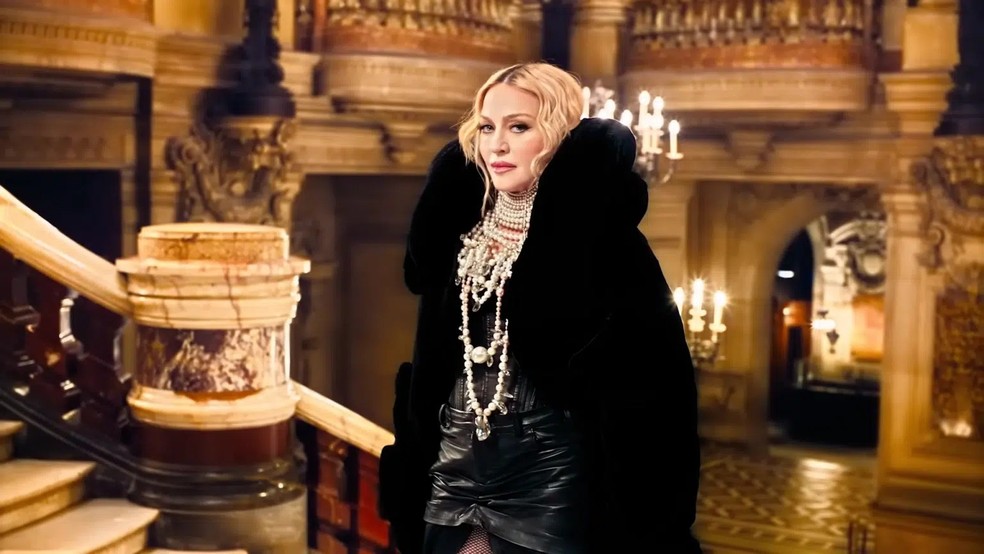 Madonna protagonizou campanha de 100 anos do Itaú — Foto: Divulgação