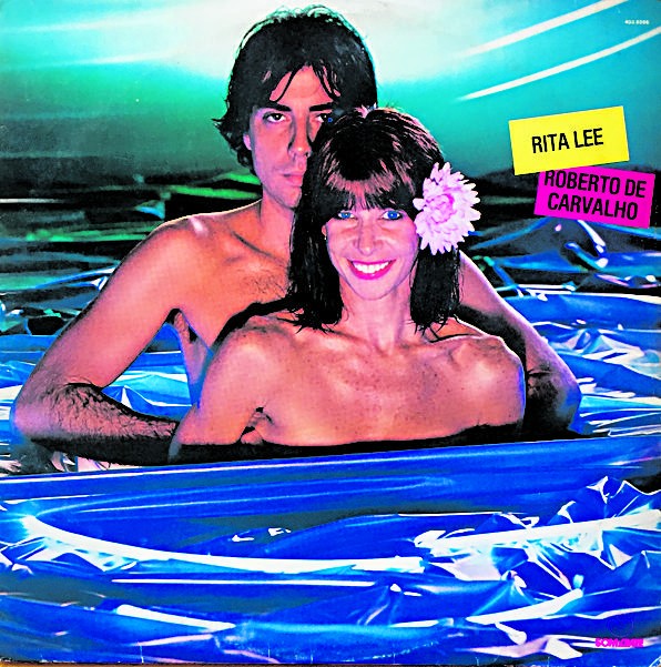 Capa do álbum "Rita Lee Roberto de Carvalho" de 1982 – Foto: Divulgação