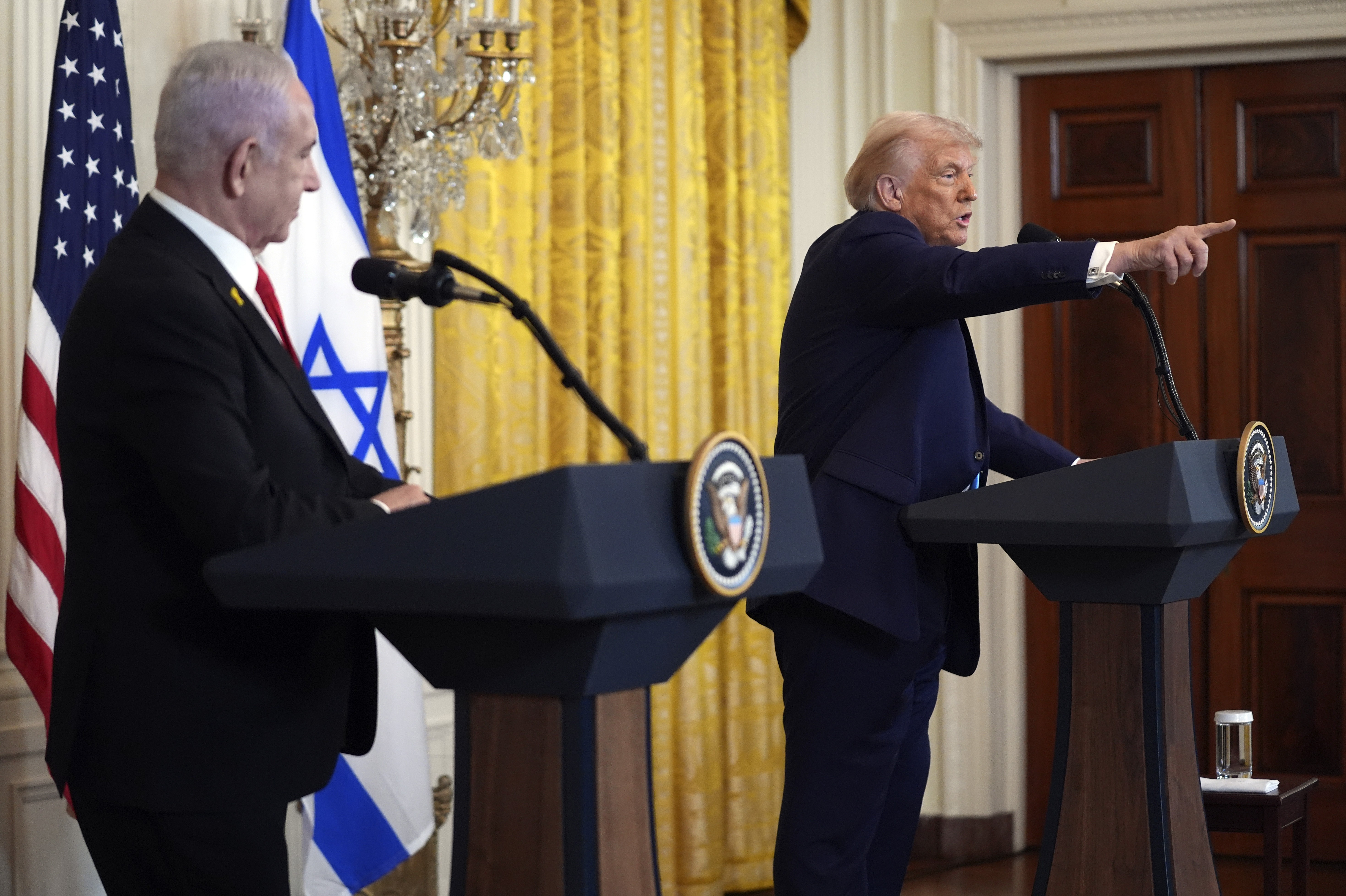 Trump sugere que EUA serão ‘donos’ da Faixa de Gaza