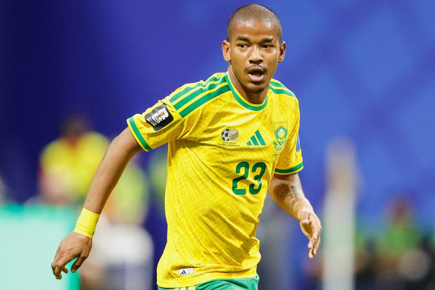 Imagem ilustrativa sobre Morre Jayden Adams, jogador da África do Sul que disputou a Copa do Mundo de 2026