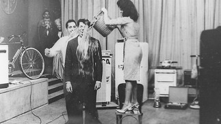 Silvio Santos no ‘Clube dos Quinze’ da TV Tupi, em 1976 — Foto: Divulgação