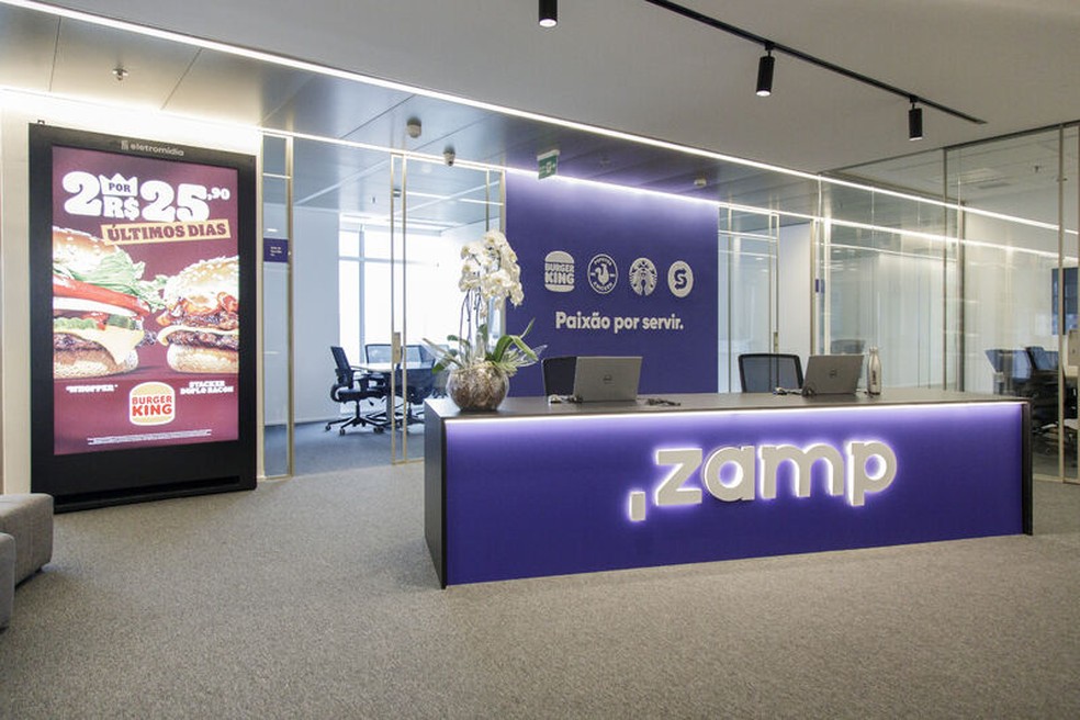Zamp é controladora das redes Burger King, Subway, Starbucks e Popeyes no Brasil — Foto: Divulgação/Zamp