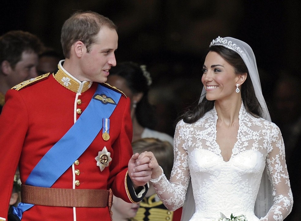 William e Kate — Foto: Martin Meissner/AP