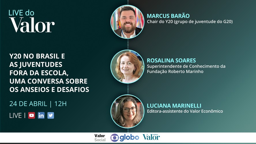 Lives do Valor: Y20 no Brasil e as juventudes fora da escola, uma ...