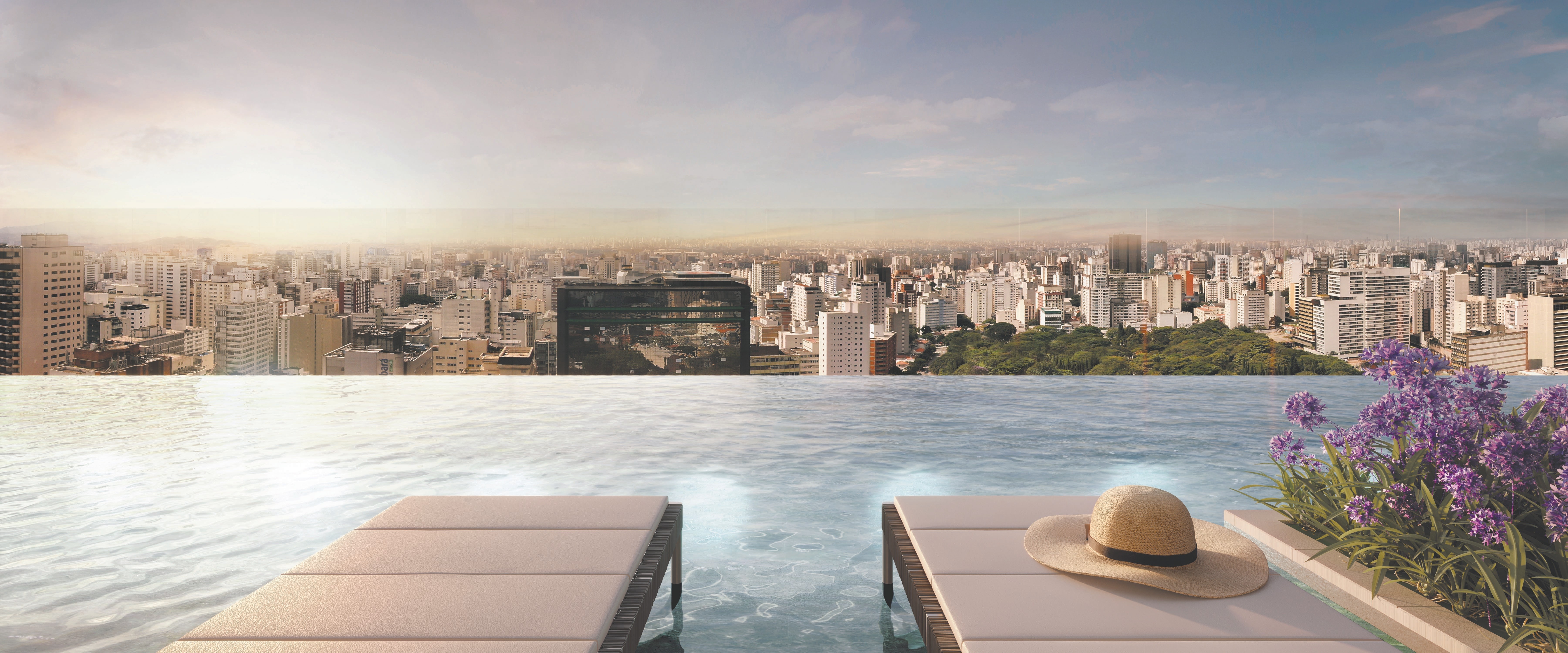 Piscina no rooftop: nova estrela dos residenciais