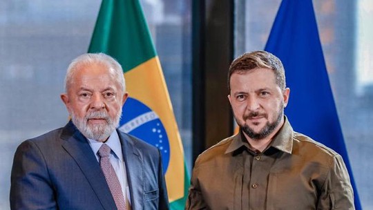‘Uma mesa de negociação é mais barata que uma guerra’, diz Lula após reunião com Zelensky